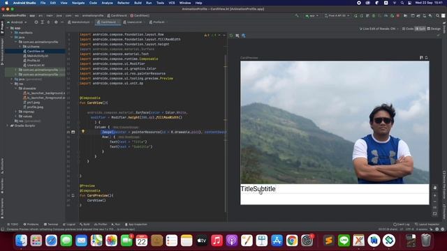 Jetpack Compose การสร้าง CardView บน Android Kotlin смотреть онлайн