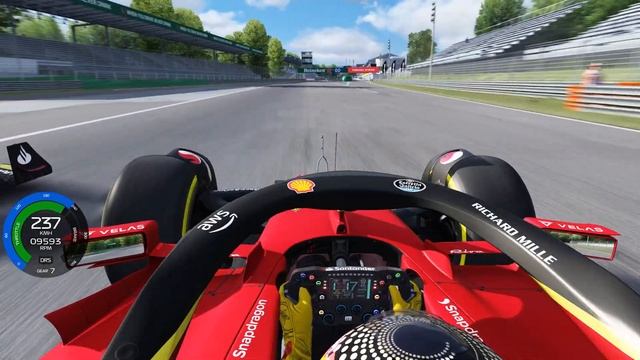 Ferrari F1-75 Monza Livery Is Beautiful ! | Assetto Corsa смотреть онлайн