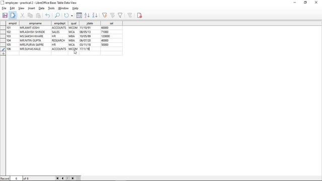 SOP 2 Database concepts using LibreOffice Base#12th Commerce смотреть онлайн