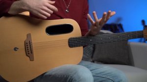 Playing The Beautiful LAVA ME 4 Spruce 41-Inch Guitar