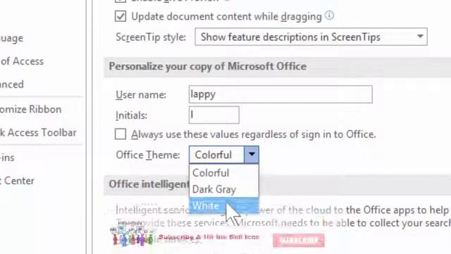 How to Change Title Bar Background Color of Ms Office 2016 Word, Excel, PowerPoint смотреть онлайн