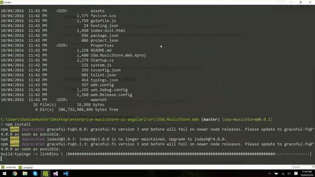 SSW Angular 2 Music Store смотреть онлайн