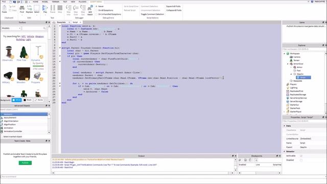 Making Custom Armor in Roblox смотреть онлайн