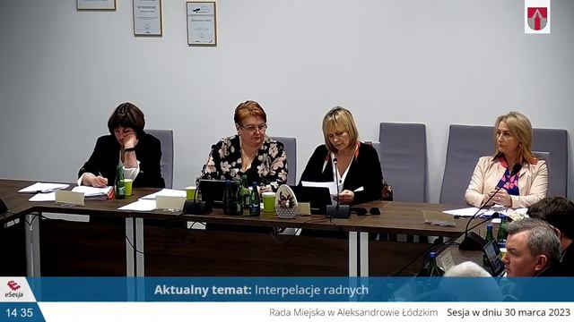 LXVIII sesja Rady Miejskiej w Aleksandrowie Łódzkim. смотреть онлайн