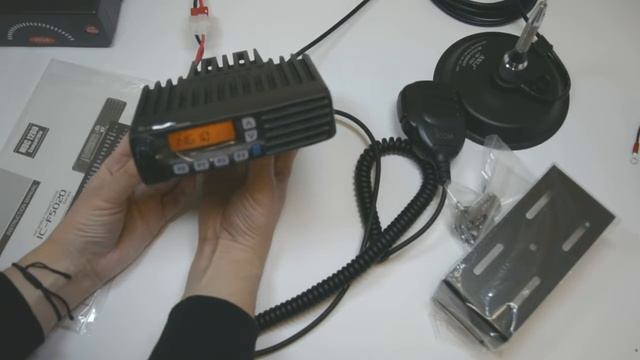 Обзор на автомобильную радиостанцию Icom IC-F5026H смотреть онлайн