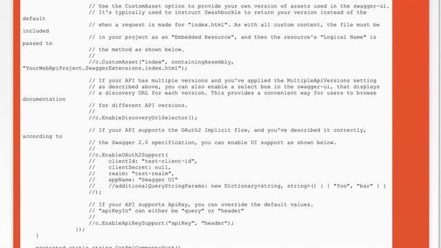 How to show XML comments of class properties in Swagger (MVC 6 Web API JsonResult) смотреть онлайн