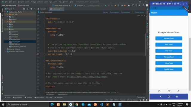 Flutter Motion Toast - Flutter Coding смотреть онлайн