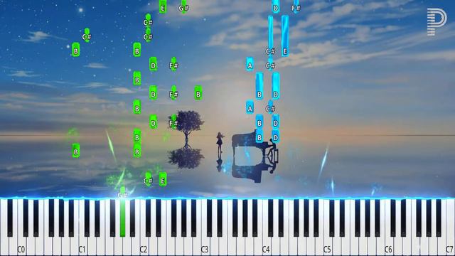 Hikaru Nara [ Your Lie in April ] Piano Tutorial смотреть онлайн