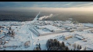 Колонии и тюрьмы Пермского края. ИК 10. Рассвет над лесом.