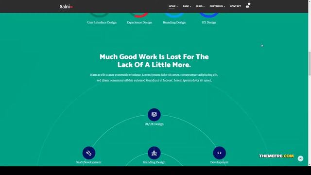 Kalni - Agency Business Creative WordPress Theme business creative theme Iwasa смотреть онлайн