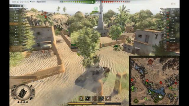 World of Tanks —Т54Е1 (Песчаная Река))) смотреть онлайн