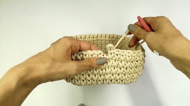 Квадратная корзина с отворотом| Корзина в стиле ХЮГГЕ смотреть онлайн