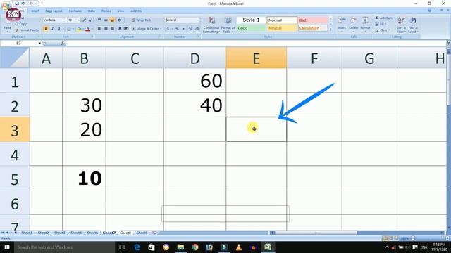 Excel पर Subtract (घटाव) मिनटों में सीखें || Subtract Formula In Excel смотреть онлайн