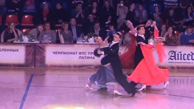 WDSF World Open Standart 1/4 Foxtrot Kirill Vlasov - Kristina Polunina смотреть онлайн