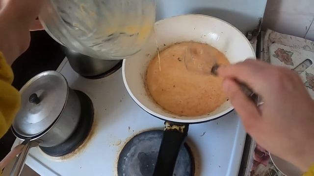Омлет с тыквы. смотреть онлайн