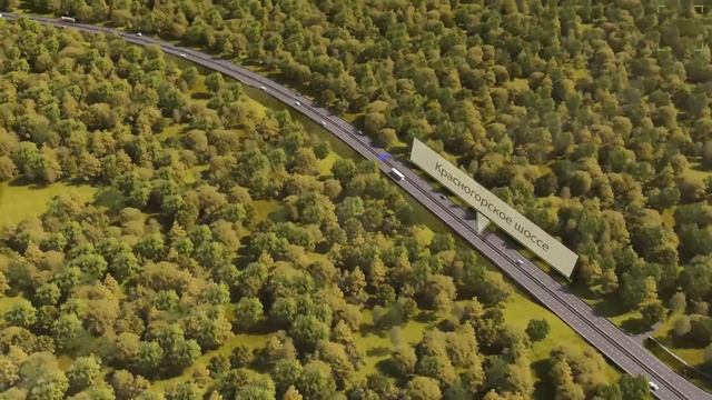 Рублево Успенское шоссе, подъезд к Одинцово смотреть онлайн