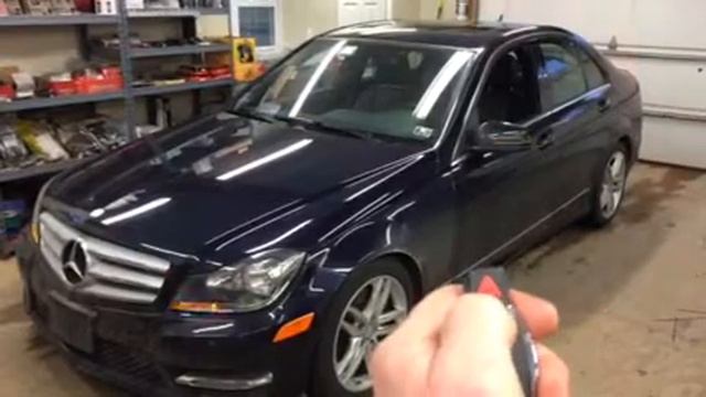 2013 Mercedes Benz C-class Remote Start