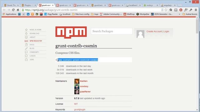 Tutoriel Grunt : Découverte смотреть онлайн