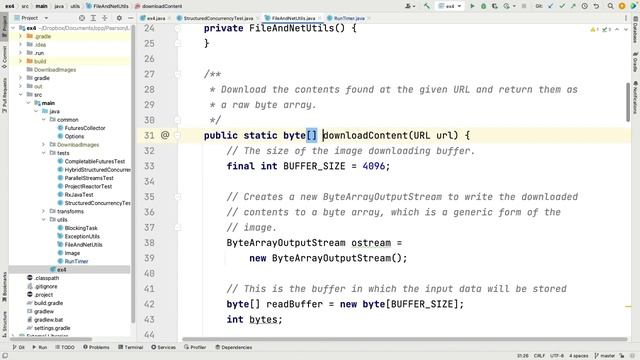 Applying Java Structured Concurrency: Case Study ex4 (Part 1a) смотреть онлайн