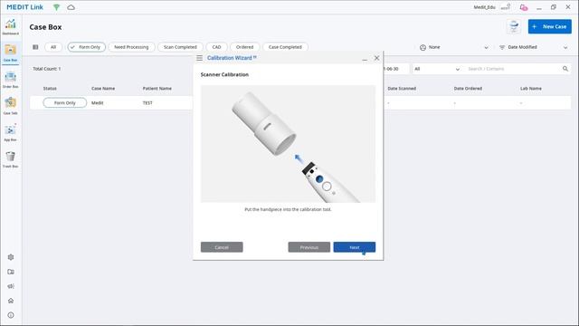 Medit Calibration Wizard (ENG) смотреть онлайн