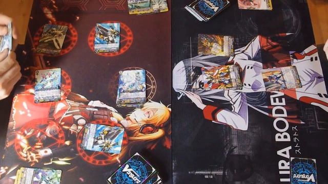 Cardfight!! Vanguard - Pauper Format - Aqua Force VS Dimension Police Game 1 смотреть онлайн