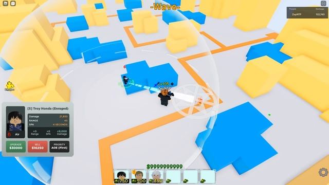 6 Star Roy Mustang (Troy Honda Enrage) Showcase new story meta ? All Star Tower Defense - Roblox