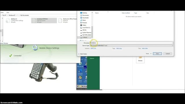 How to Generate and Import .csv file with Mobile Barcode Scanner | www.Barcode-Arena.com смотреть онлайн