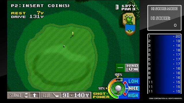 ACA NEOGEO NEO TURF MASTERS PlayStation 4 gameplay смотреть онлайн