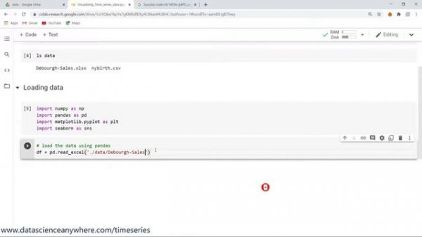 Loading Data || Time Series Analysis in Python||