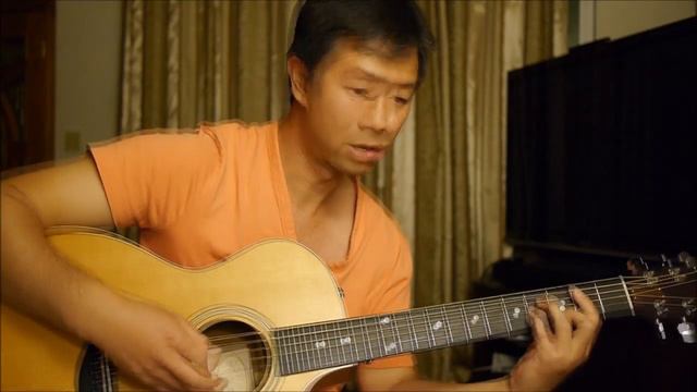 Chris Isaak - Wicked Game (Cover guitar with lyrics and chords) смотреть онлайн