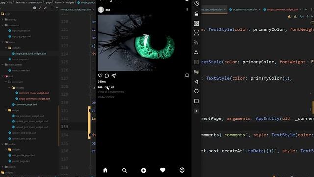 Instagram Clone Clean Architecture (Firebase Full-Stack) Flutter – [18] смотреть онлайн