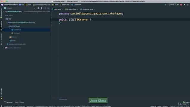 The Observer Design Pattern - Classes Creation - Design Pattern Tutorial смотреть онлайн
