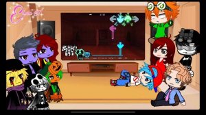 FNF React To VS Rush & VS Ambush (Roblox Doors)||ElenaYT.