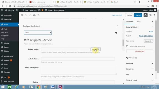 How To Add and Use Schema Rich Snippets In WordPress Website смотреть онлайн