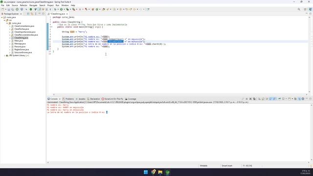 Curso de Java | Cadenas(String) | Que Es La Clase String, Para Que Sirve y Como Implementarla e Jav смотреть онлайн