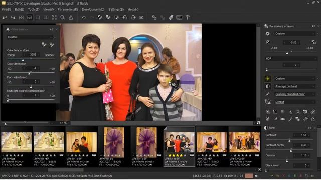 Silkypix developer studio ЧАСТЬ - 5 Инструмент настройки баланса белого смотреть онлайн