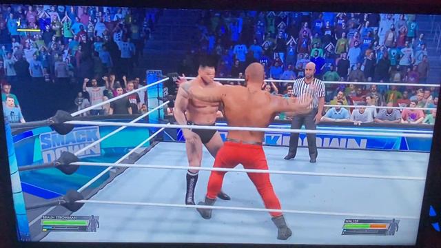 Braun Stowman vs Walter( international championship match) смотреть онлайн
