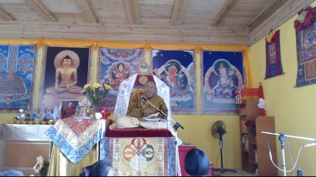 Осенние Учения Досточтимого геше Джампа Тинлея 2017 — Лекция №2 — Улан-Удэ, 26 августа 2017 г. смотреть онлайн