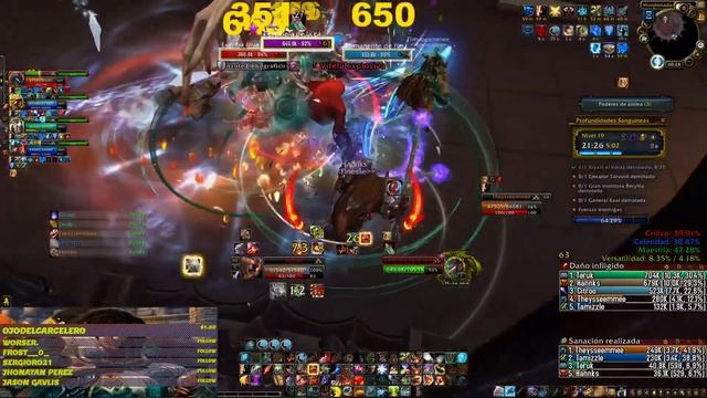 WoW Shadowlands 9.1 | Guerrero Furia | Profundidades Sanguíneas +19 | Tiránica | Temporada 2 смотреть онлайн