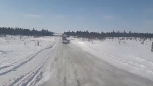 "Негабаритика" - зимник ЯНАО.