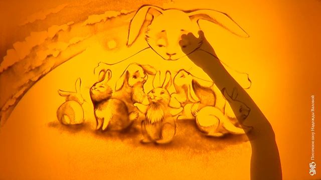 Песочная анимация для детского центра «Хрустальная горка» смотреть онлайн