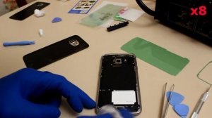 Galaxy s7 edge ремонт своими руками / Как заменить заднюю крышку / Как наклеить гидрогелевую пленку