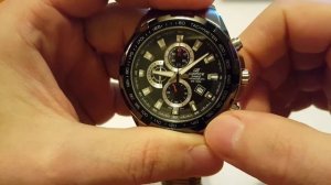 Обзор часов CASIO EDIFICE EF-539D-1A (Review)