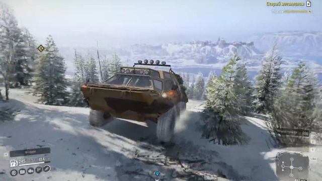 SnowRunner Имандра - гайд как открыть все улучшения и машины региона Кольский полуостров смотреть онлайн