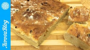 Рождественский кекс (штоллен) на закваске
