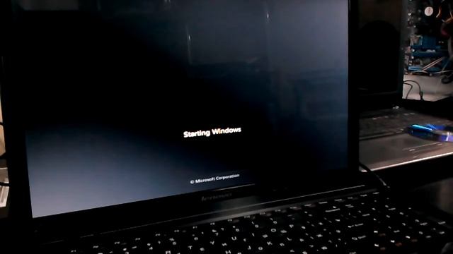 Установка Windows 7 на Lenovo G580 с флешки смотреть онлайн