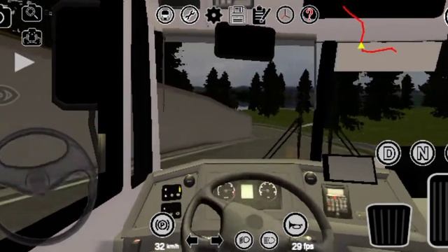 Proton Bus Simulator. Uipe. Маршрут 77
