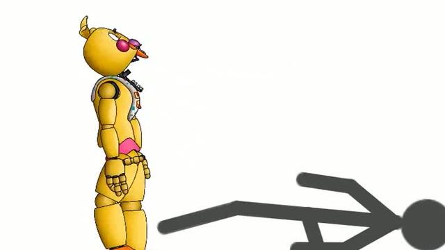 скример, Чики.игрушечный (анимация фнаф 2.) смотреть онлайн