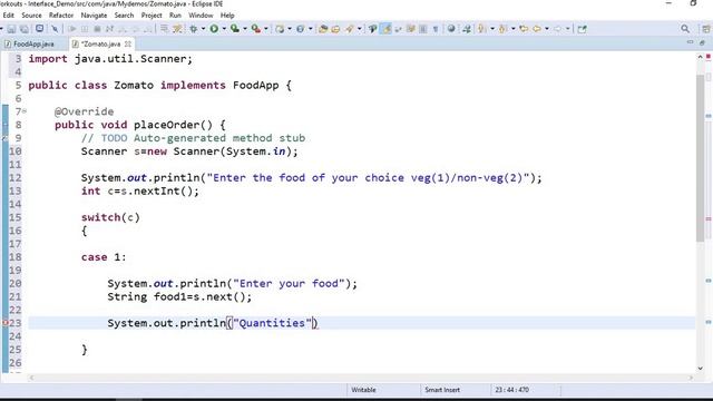 Interface in Java with Real Time Example Code Attached - Part 2 смотреть онлайн