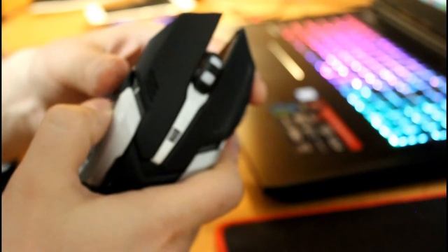 Azzor D9 игровая, беспроводная мышь с аккумуляторной зарядкой из Китая. смотреть онлайн